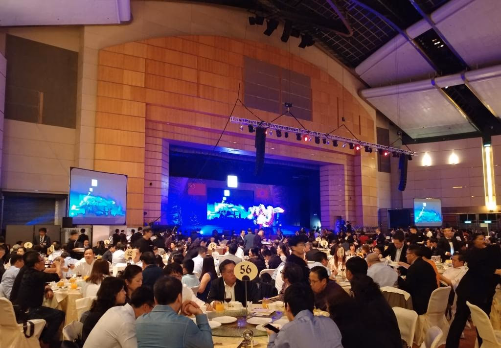 AV sound and broadcasting system installation — professional on-site supervision