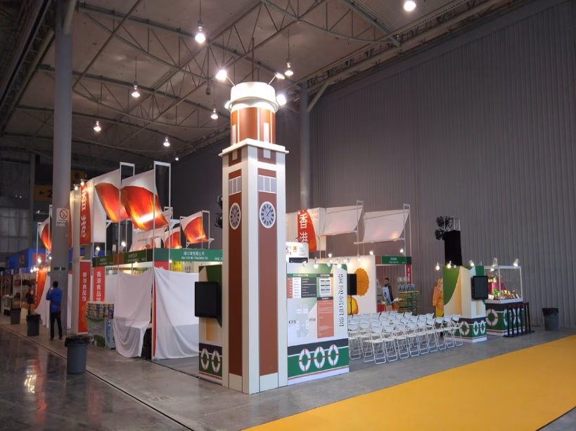Overseas pavilion exhibition build